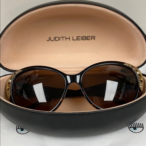 Judith Lieber Gorgeous CrystalEncrusted Sunglasses - Picture 4 of 8